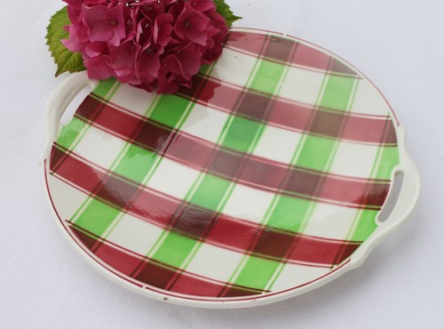 Plat grande assiette - , digoin
