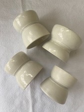 Coquetiers diabolo en faïence