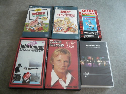 Lot cassettes vhs - lot,