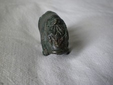 Petit bronze animalier, hippopotame ?