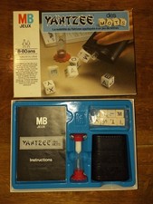 Jeu De Société: YAHTZEE DES MOTS. MB. Complet