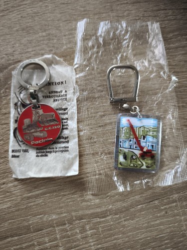 Duo porte clé bourbon - porte,