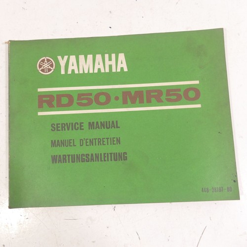 Yamaha mr 50 - rd,