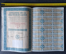 Véritable Action au porteur