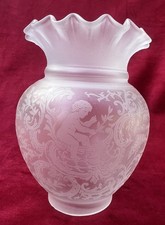 OIL LAMP SHADE CRYSTAL TULIPE