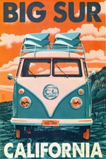 Big Surfing VolksWagen Minivan