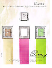 PUBLICITE ADVERTISING  2000   POIRAY  collection montre TIMES 3
