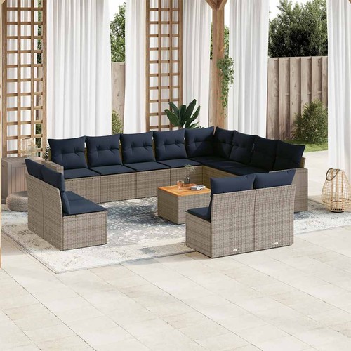 Salon jardin avec coussins - salon,