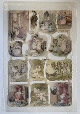 Feuille chromos Béatrix