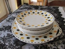 ancien service à dessert à