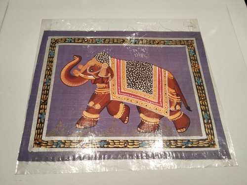 Peinture sur soie - peinture, hindou