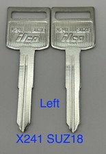 2 Key Blanks Suzuki SV1000S