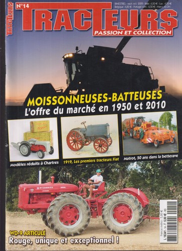 Tracteurs moissonneuses - n°14,
