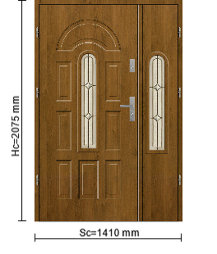 Portes extérieures acier - extérieures,