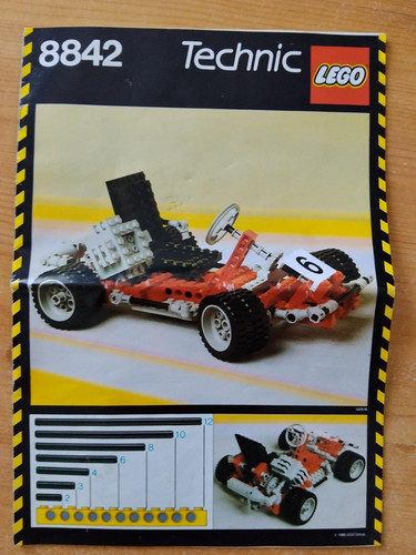 Lego technic 8842 go kart - technic, –