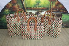 Panier à courses artisanal