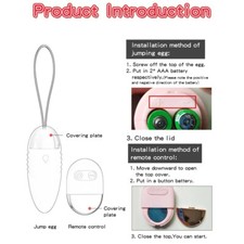 Sextoy Oeuf Vibrant 10 mode