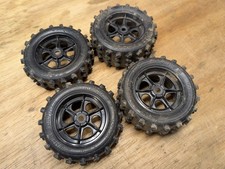 Tamiya Super Gripper  Tires On Egress / Vanquish 4wd Wheels