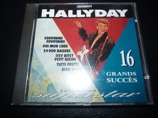 CD "JOHNNY HALLYDAY : 16