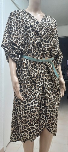 Robe motif léopard - robe,