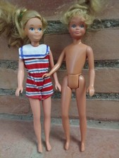 LOT 2 POUPEES BARBIE VINTAGE SKIPPER-ADOLESCENTES-MATTEL-1984-