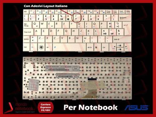 Clavier netbook asus eeepc - clavier,