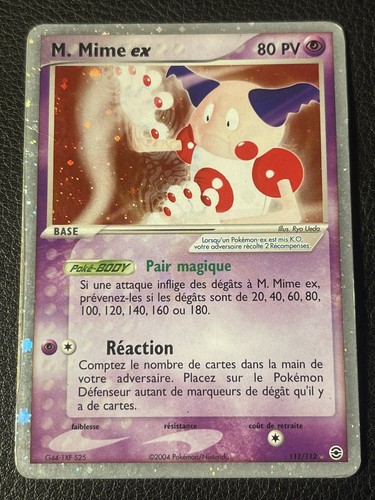 Carte pokémon mime - carte, ex