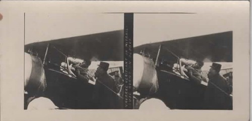 Photo stéréo aviateur - aviateur, jean