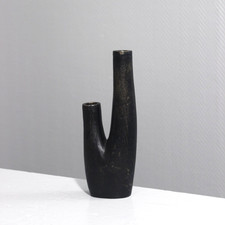 Bougeoir double en fonte