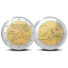 2 Euro Belgique 2025 - Circuit