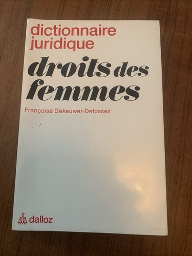 Livre droit dictionnaire - droit, d1