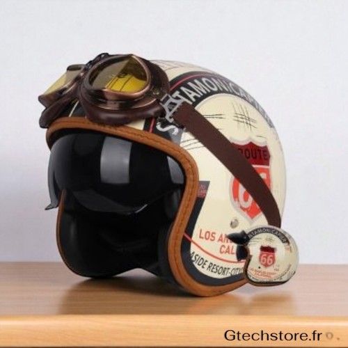 Casque moto jet uchoose - moto,