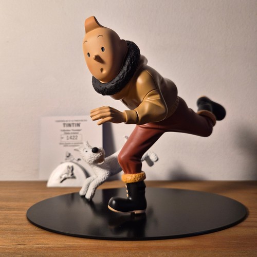 Figurine tintin aviateur - figurine,