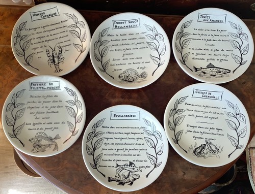 Assiettes faïence gien - assiettes, en