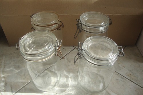 Lot anciens bocaux d 1 - anciens,