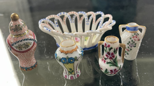 Rare lot objets vases - objets,