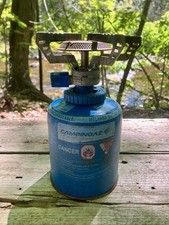 Vintage Wonder Camping Gaz Globe Trotter Backpacking Hiking Portable Gas Stove