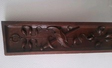 Grand Panneau en Bois XIXe