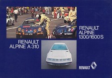 Renault Alpine A110 1300 1600S A310 Brochure Brochure Plus Technology Data 6