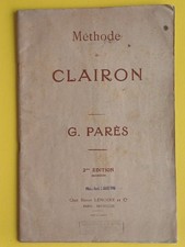 Méthode de CLAIRON G. Parès