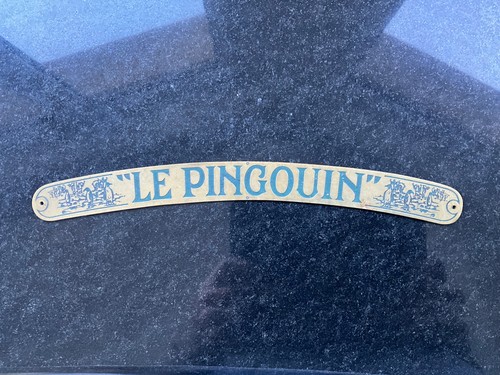 Plaque gravée roulette - de,
