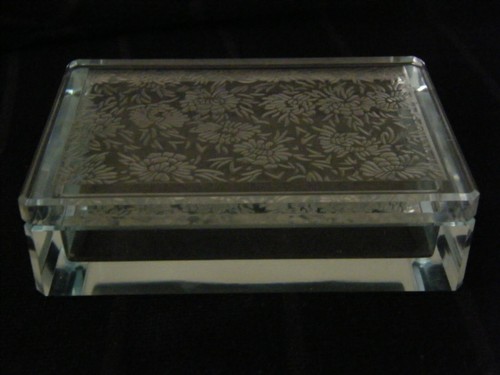 Grande boite bijoux verre - grande,