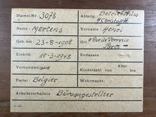 Henri Mertens Prisonnier de