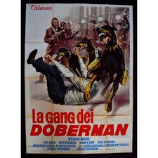 Affiche LA GANG DES DOBERMAN Chien Byron Mabe Hal Reed A59