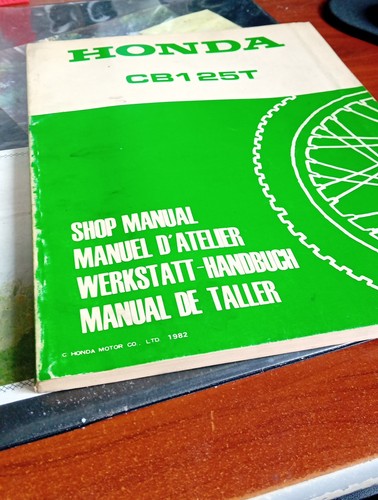 Manuel atelier honda - manuel, 125