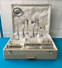 37 Piece ERCUIS Model DU BARRY Silver Metal MARLY Household Covered Fork