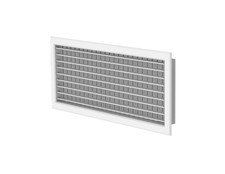 Grille double deflection