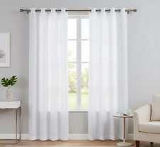 Voilage Blanc 140x240 cm avec