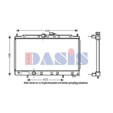 AKS DASIS Radiateur À Eau