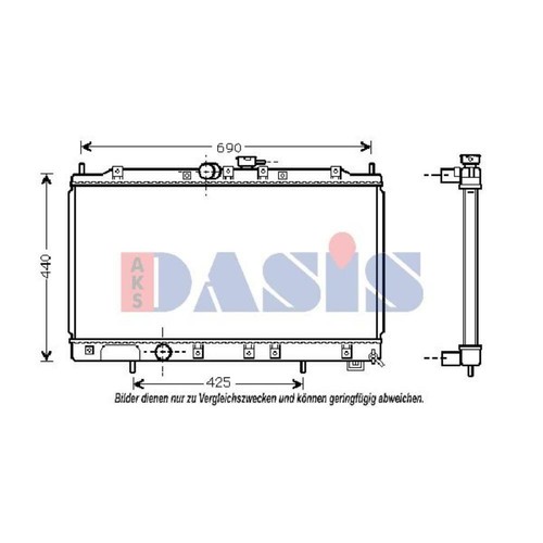 Aks dasis radiateur eau - À,